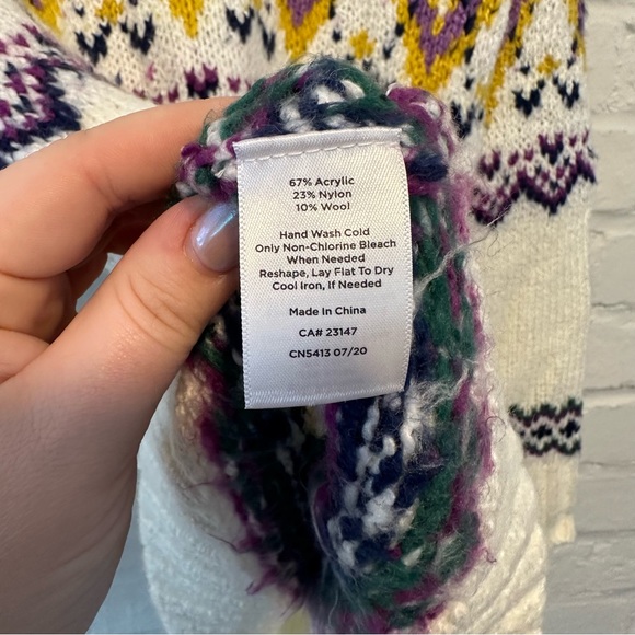 Like NEW Talbots Sweaters | Crewneck Pullover Fair Isle Sweater - Picture 6 of 7